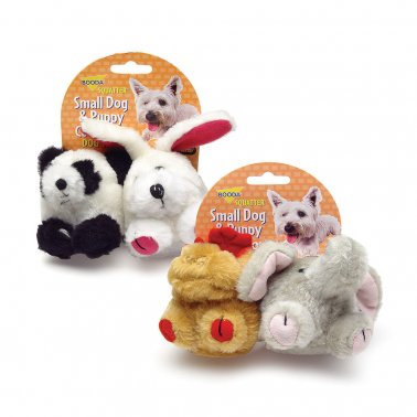 Booda® Panda/Rabbit Small Dog & Puppy Squatters Toy Color Small