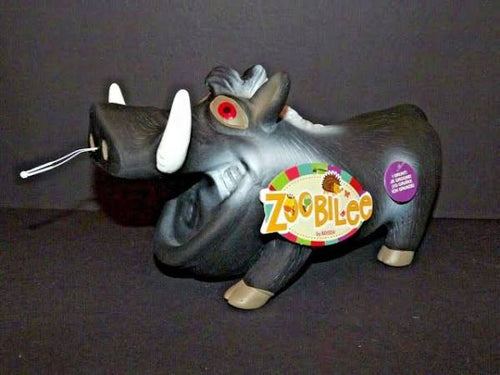 Zoobilee Warthog Toy, Latex