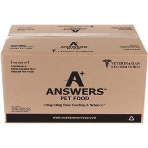 ANSWERS DOG MIGHTY RAW FROZEN CHICKEN CHUBS - 40LBS BULK - SFW