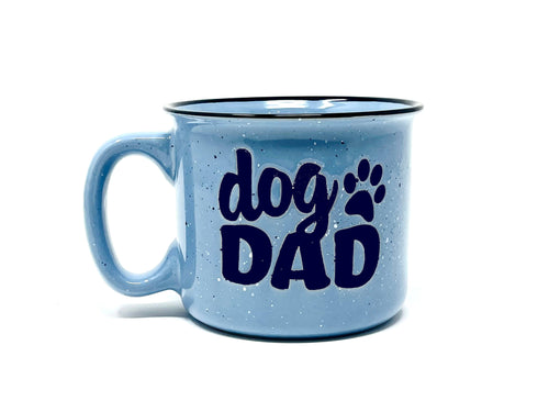 Dog Lover 15 oz Ceramic Camper Style Coffee Mugs