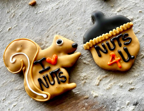 A Nutty Combo Fall dog treats