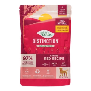 NATURE'S LOGIC DOG DISTINCTION GRAIN FREE RED 24LBS - SFW