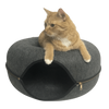 Donut! Cat Hideaway Cave & Bed - Cozy Chic Pet Bed