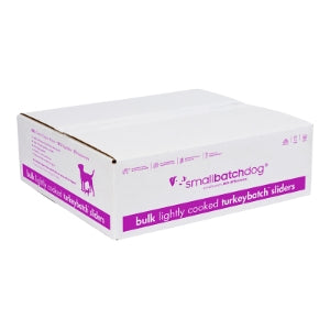 SMALL BATCH DOG FROZEN LIGHTLY COOKED TURKEY 10LBS - SFW