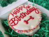 BIG Red‘s Birthday dog cake treat
