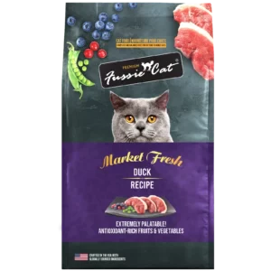 Fussie Cat Market Fresh Duck Formula Dry Cat Food