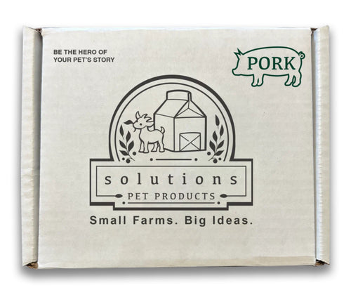 Solutions Pet Frozen Diet - 20# Bulk Chubs - SFW