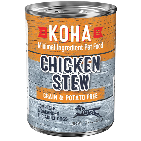 Koha Minimal Ingredient Chicken Stew for Dogs (12.7 Oz Single)