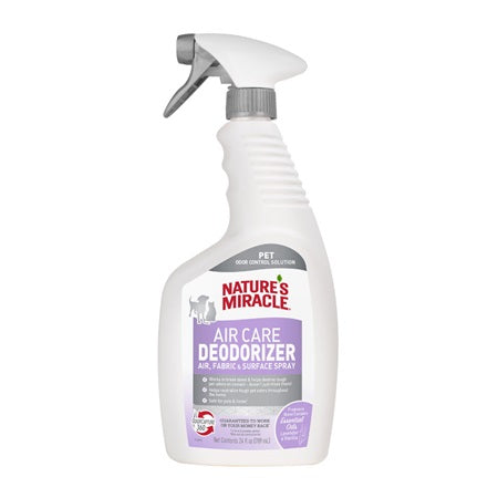 Nature's Miracle Air Care, Fabric and Surface Spray Lavender & Vanilla Scent Pet Odor Eliminator Deodorizer (24 oz spray)