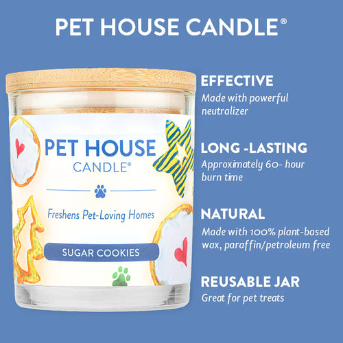 Pet House Sugar Cookies Candle