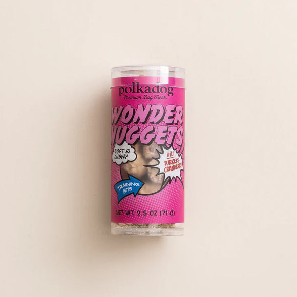 Polkadog Wonder Nuggets Turkey & Cranberry Mini Tube