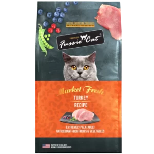 Fussie Cat Market Fresh Turkey Formula Dry Cat Food