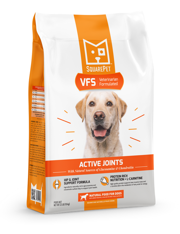 SquarePet® VFS Active Joints Dog Food