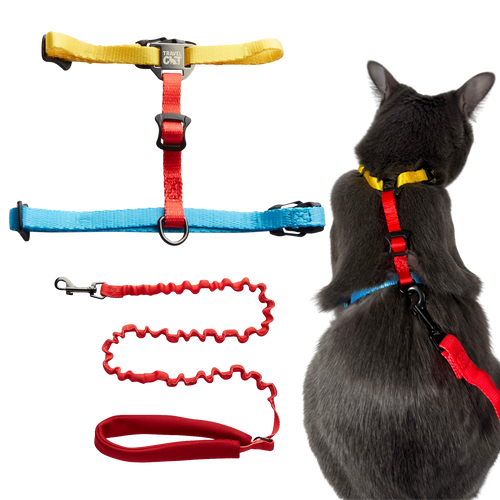 The Day Tripper Adjustable H-Style Cat Harness