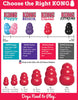 KONG Classic Dog Toy, X-Small, Red