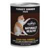 DAVE'S PET FOOD CAT NATURALLY HEALTHY TURKEY 12.5OZ *Special Order*