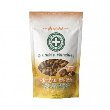 Meowijuana® Crunchie Munchie Chicken Cat Treat 3 Oz