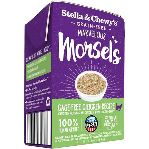 Stella & Chewy's Marvelous morsels Chicken Wet Cat Food 5.5-oz