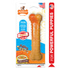 Nylabone Puppy Power Textured Nylon Puppy Chew Toy Beef Broth & Vegetables Flavor 1ea/Large - Up To 50 lb