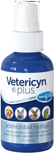 Vetericyn Plus All Animal Antimicrobial Hydrogel 3 oz