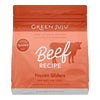GREEN JUJU DOG FROZEN RAW GRAIN FREE LIMITED INGREDIENT DIET BEEF PATTIES - SFW