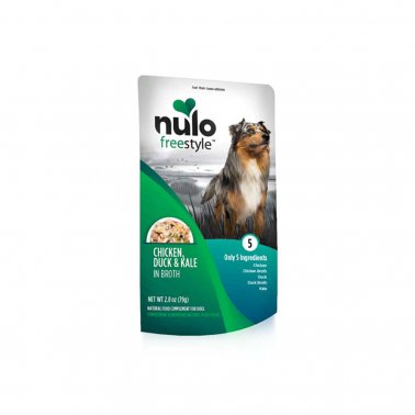 Nulo Freestyle Chicken, Duck & Kale in Broth Puppy & Adult Dog Food 2.8oz