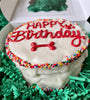 BIG Red‘s Birthday dog cake treat