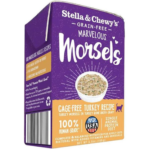 Stella & Chewy's Marvelous morsels Turkey Wet Cat Food 5.5-oz