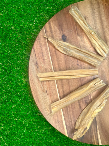 Rabbit Skin Stick 50pc Bulk Dog Chew Natural