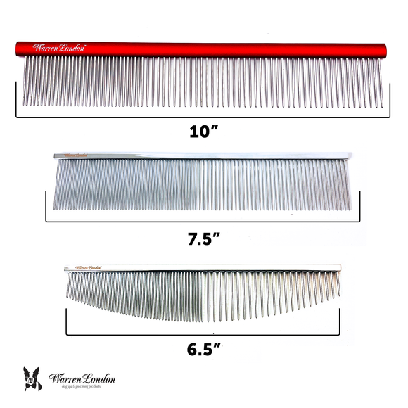 Warren London Grooming Comb - Available in 3 Different Types