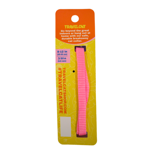 “The Travel Cat” Breakaway Cat Collar