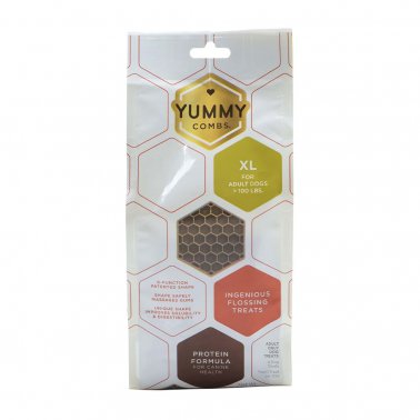 Yummy Combs® The Chew-Able, Chomp-Able, Protein-Powered Dog Treat X-Large 8 Oz