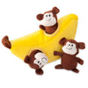 ZippyPaws Dog Toy, Interactive Puzzle, Burrow, Monkey 'n Banana