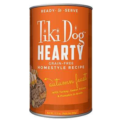 Tiki Dog Hearty Autumn Feast Stew Turkey* (8pk)