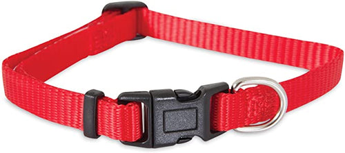 Petmate Adjustable Dog Collar Red Small