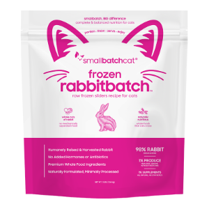 SMALL BATCH CAT RABBIT FROZEN SLIDERS 3LBS - SFW