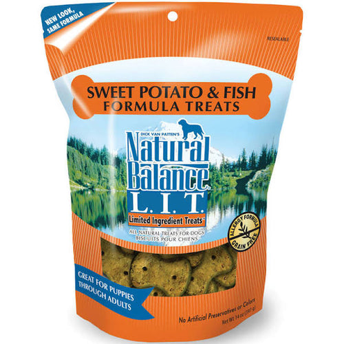 Natural Balance Sweet Potato & Fish Formula Dog Treats - 14 oz bag