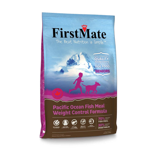 FirstMate Weight Control/Senior Fish Meal Dry Dog Food, 5-lb bag