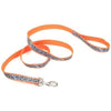 Lazer Brite Reflective Dog Leash, Orange Dog Houses, 6-ft