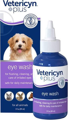 Vetericyn Plus Eye Wash All Animal 3 oz