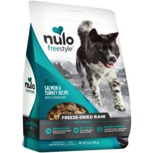 Nulo Freestyle GF Salmon & Turkey Recipe With Strawberries Freeze-Dried 5oz