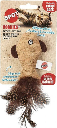 Ethical Cat - Corkies Toy with Catnip Cat Toy Assorted / 3.5 inch