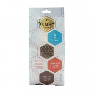 Yummy Combs® The Chew-Able, Chomp-Able, Protein-Powered Dog Treat Small 8 Oz