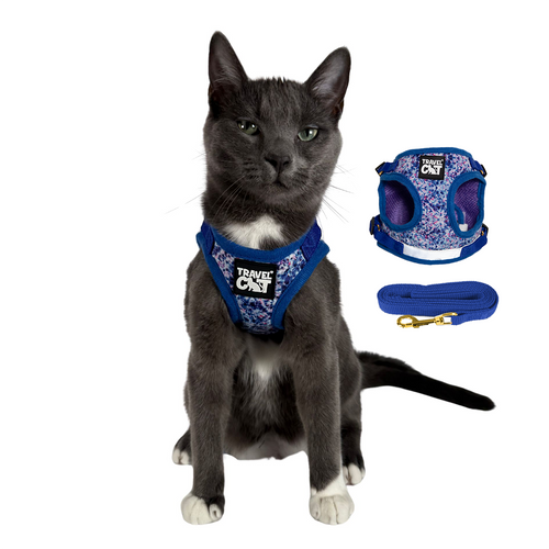 The Groovy Cat Tie Dye Limited Edition Harness & Leash Set