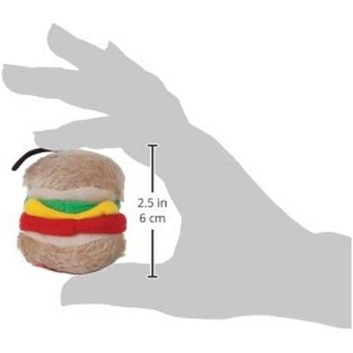 Booda Soft Bite Plush Hamburger Small