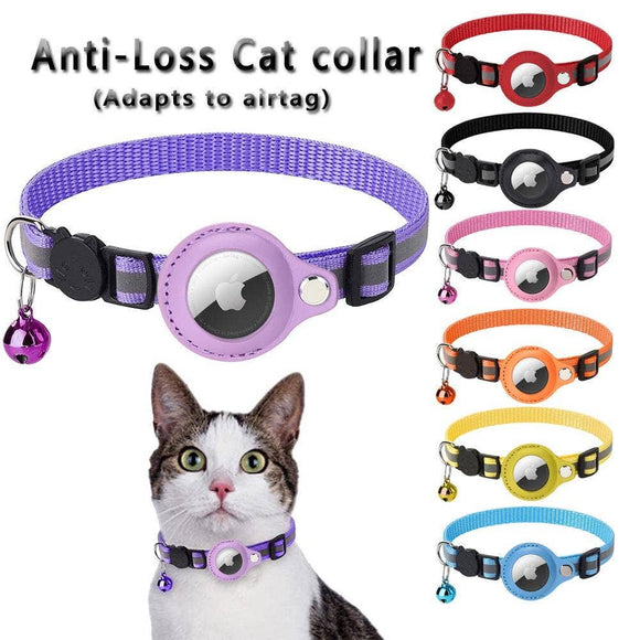 Multi Purpose Airtag Holder Cat Collar Breakaway Adjustable