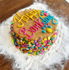 PB Confetti Doggie Cake Treat
