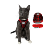 The Pawsitively Plaid Limited Edition Buffalo Plaid Cat Harness