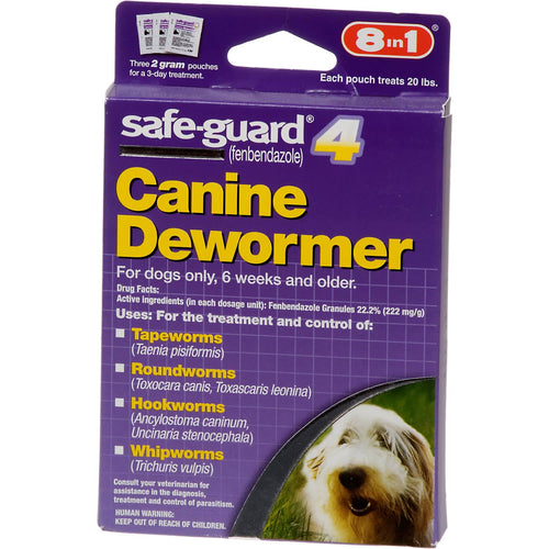 Safeguard Wormer for Medium Dogs (2 Grams)