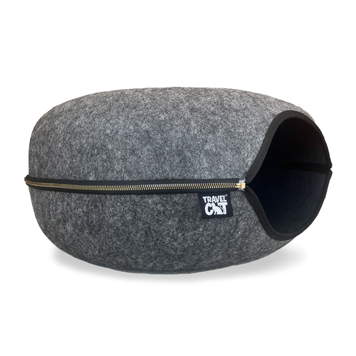 Donut! Cat Hideaway Cave & Bed - Cozy Chic Pet Bed